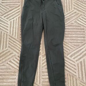 Athleta Olive Green Organic Cotton Women's Pants